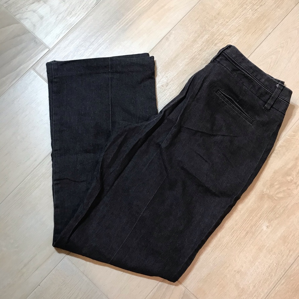 Dark charcoal grey dress pants - size 8